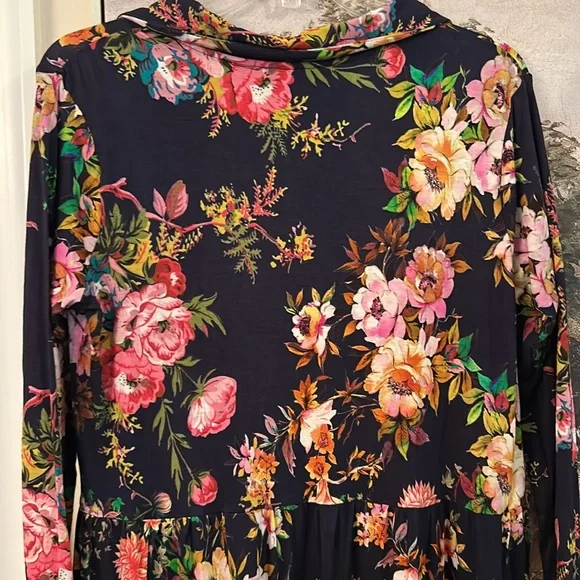 Tolani Collection NWT Floral Vivian Maxi Dress with Pockets size M - Picture 14 of 16